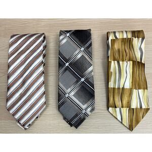 Men’s Fashion Ties Bundle of (3) Stacy Adam J. Garcia  Elpa